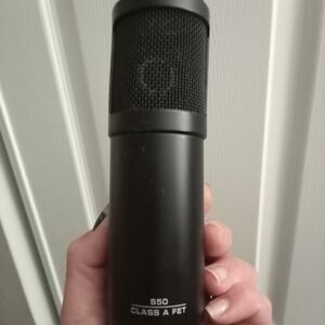 Black S50 Class A FET Microphone